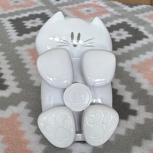 Post It white Cat-Shaped accordion style note pad holder
